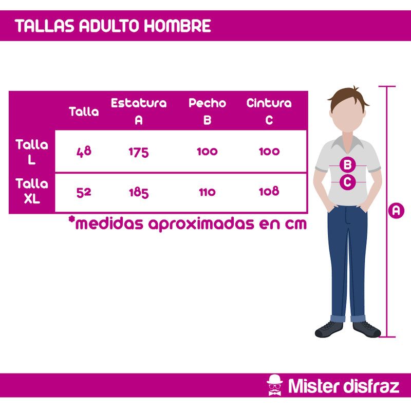 Tallas Disfraz de Alemán Marrón para Hombre - Disfraces Oktoberfest o Fiesta Alemana de la Cerveza - MisterDisfraz.com