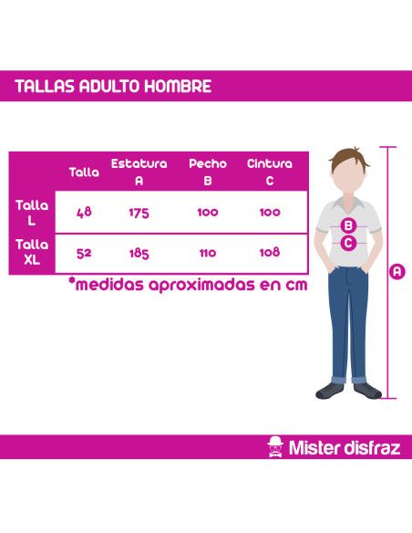 Tallas Disfraz de Alemán Marrón para Hombre - Disfraces Oktoberfest o Fiesta Alemana de la Cerveza - MisterDisfraz.com
