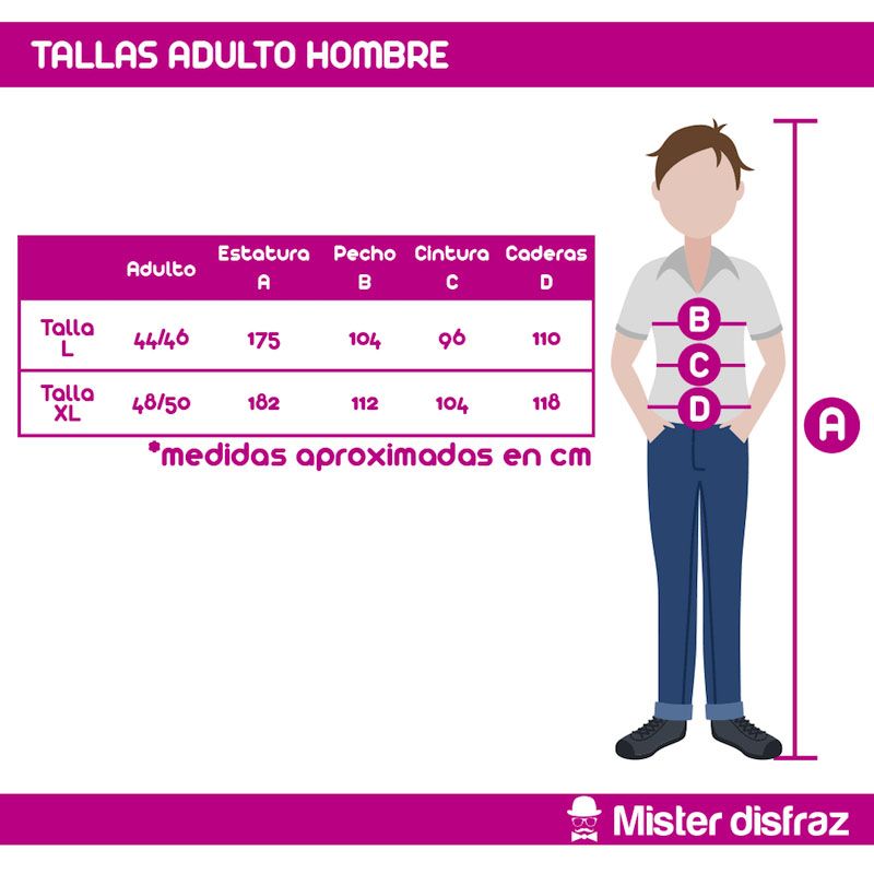 Tallas Disfraz de Bávaro Tirol para Hombre - Disfraces de Países para Carnaval y Fiestas Temáticas - MisterDisfraz.com