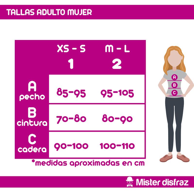 Tallas Disfraz de India Cherokee para Mujer - Disfraces de Indios y Vaqueros originales - MisterDisfraz.com