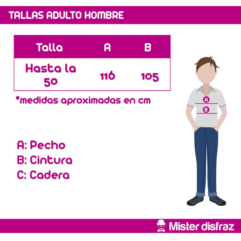 Tallas Disfraz de Lobo Feroz para Hombre - Disfraces de Animales para Adulto - MisterDisfraz.com