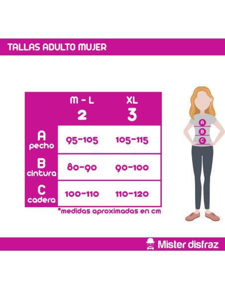 Tallas Disfraz de Mujer Pirata  Bonny - Disfraces de Piratas y Mosqueteros - MisterDisfraz.com
