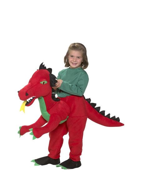 Disfraz de Dragón Rojo Infantil