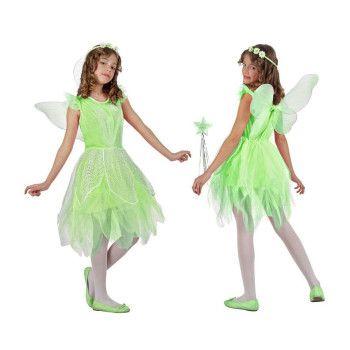 Disfraz de Hada Verde Niña - Disfraces Cuentos Infantiles Niños y Niñas - MisterDisfraz.com