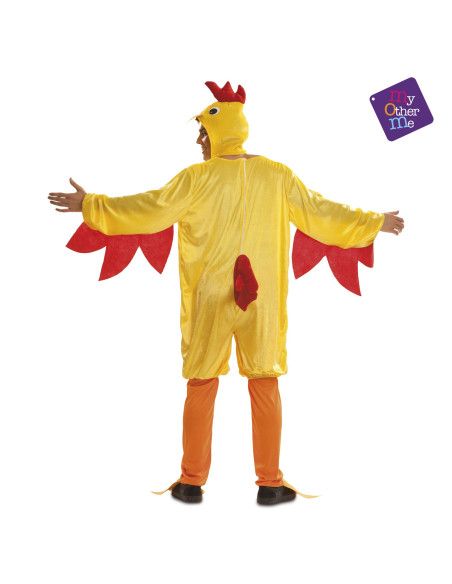Disfraz de Gallo Amarillo para Hombre - Disfraces adultos de Animales