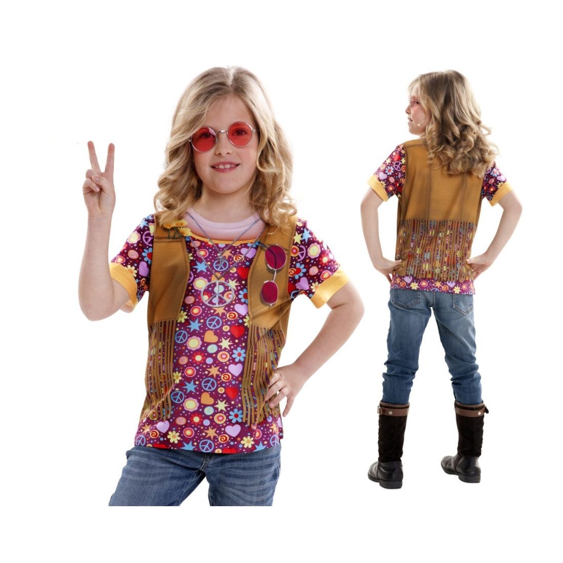 Camiseta discount hippie niño