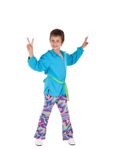 Disfraz de Hippie Guateque para Niño