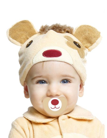 Chupete Disfraz de Pequeño Osito para Bebé