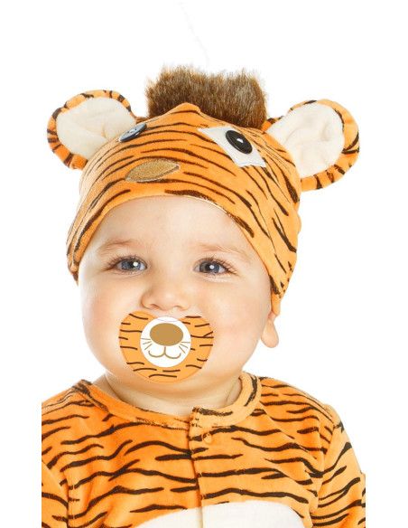 Chupete Disfraz de Pequeño Tigre para Bebé