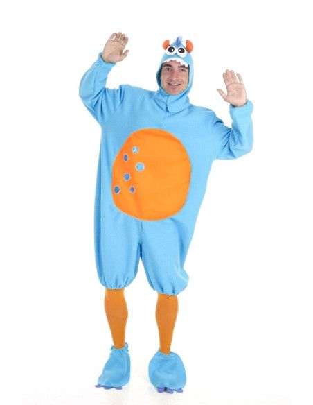 Disfraz de Monstruito Azul Hombre