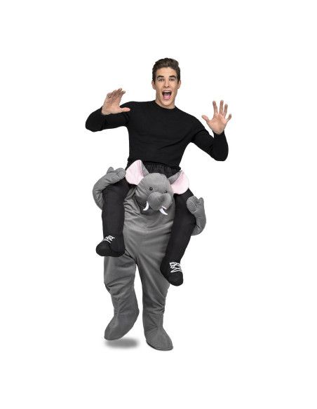 Disfraz de Elefante a Hombros para adulto