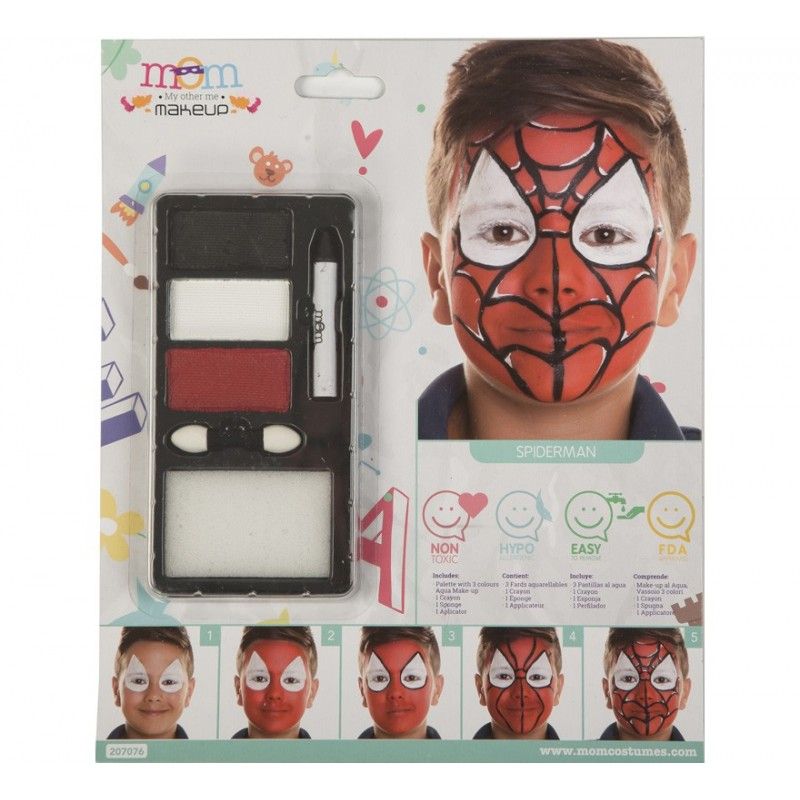 Kit de Maquillaje de Hombre Araña