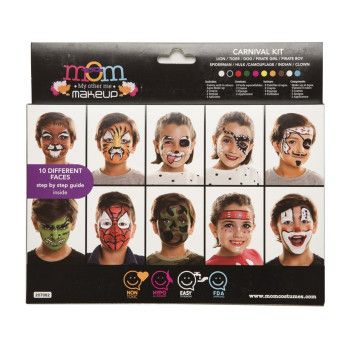 Kit de Maquillaje Deluxe Carnaval Infantil