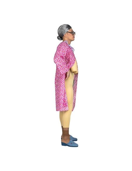 Perfil Disfraz de Abuela Exhibicionista para Hombre