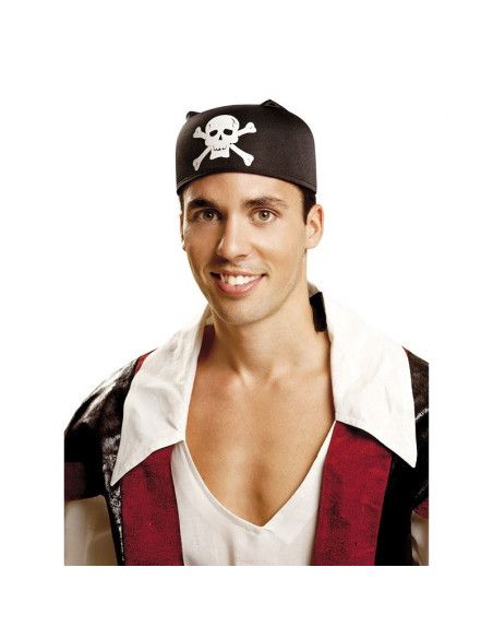 Bandana de Pirata Negra