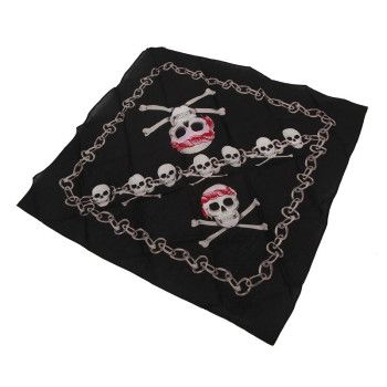 Pañuelo Pirata con Calaveras