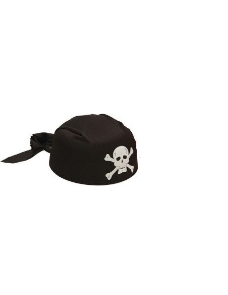 Bandana de Pirata Negra