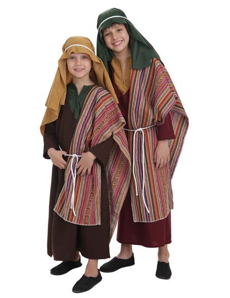 Disfraz Hebreo Habraham  Niño - Disfraces de Navidad Infantiles para niño y niña - MisterDisfraz.com