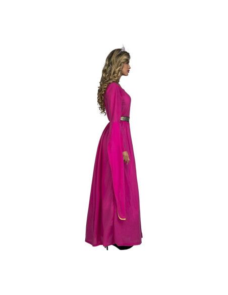  Perfil Disfraz de Princesa Medieval Rosa para Mujer