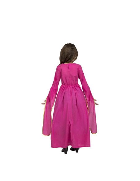 Trasero Disfraz de Princesa Medieval Rosa para Niña