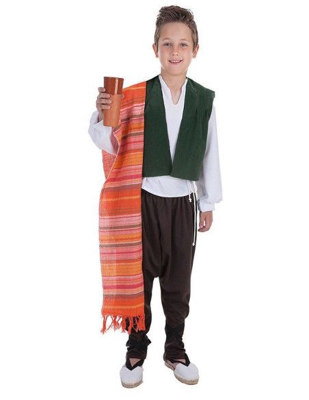 Disfraz de Bodeguero Niño - Disfraces Medievales para Niña y Niño - MisterDisfraz.com