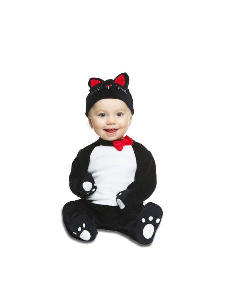 Disfraz de Gatito Negro para Bebé