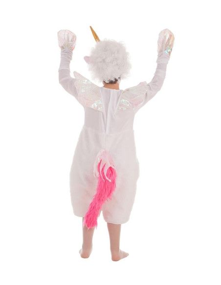 Espalda Disfraz de Unicornio con Alas para Niño