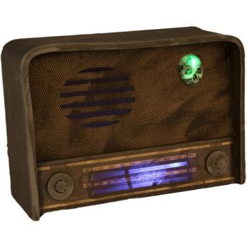 Radio de Terror con luz y sonido de 31 cm