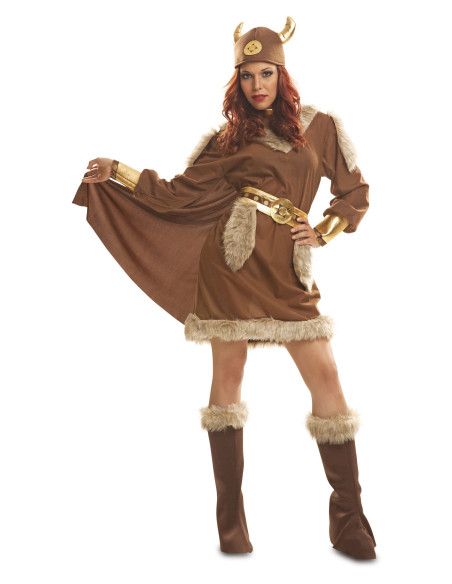Disfraz de Vikinga Guerrera para mujer