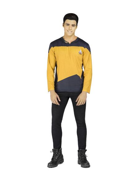Camiseta Disfraz de Data de Star Trek para hombre