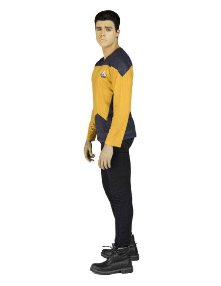 Perfil Camiseta Disfraz de Data de Star Trek para hombre