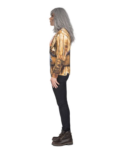 Perfil - Camiseta Disfraz de Khan de Star Trek para hombre
