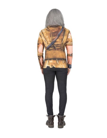 Espalda - Camiseta Disfraz de Khan de Star Trek para hombre