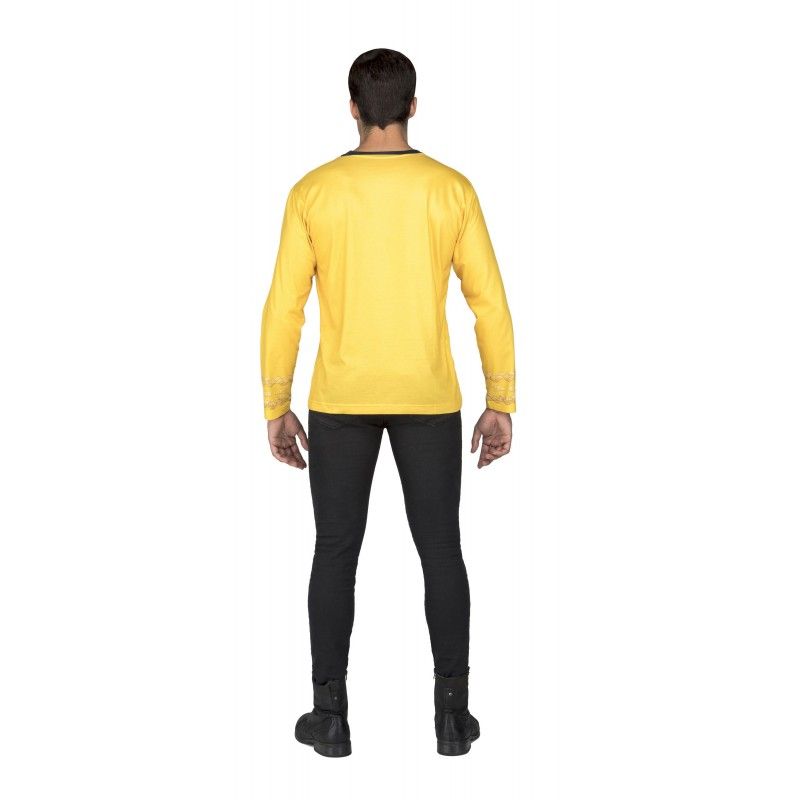Espalda - Camiseta Disfraz de Capitán Kirk de Star Trek para hombre