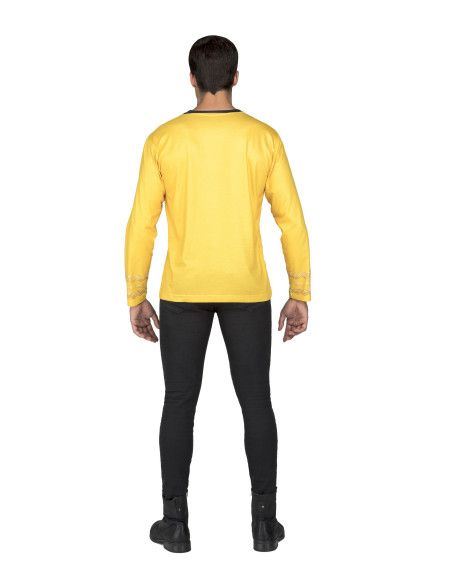 Espalda - Camiseta Disfraz de Capitán Kirk de Star Trek para hombre