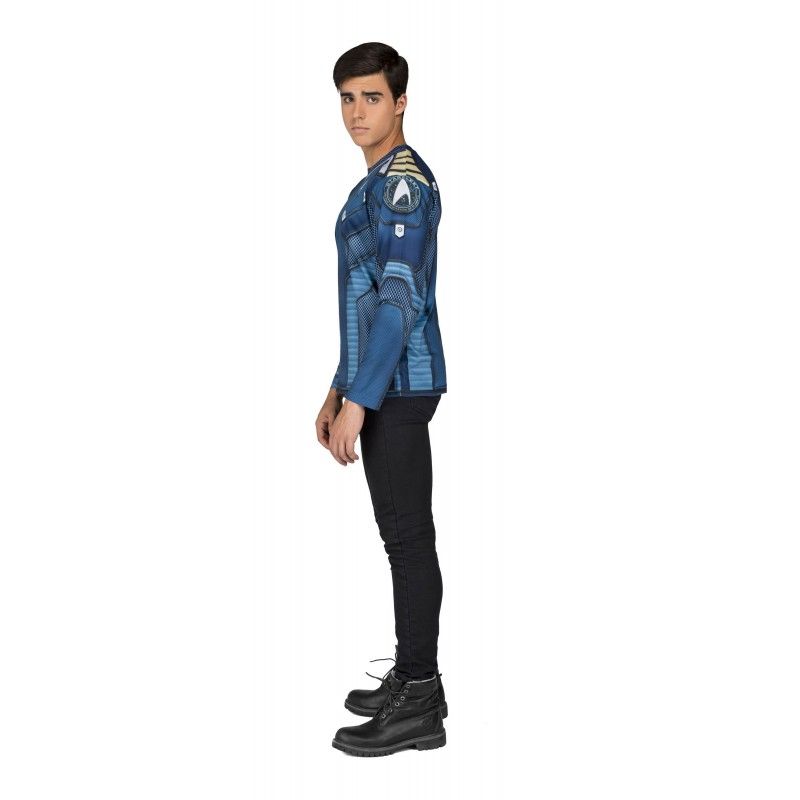 Perfil - Camiseta Disfraz de Chaqueta de Kirk de Star Trek para hombre