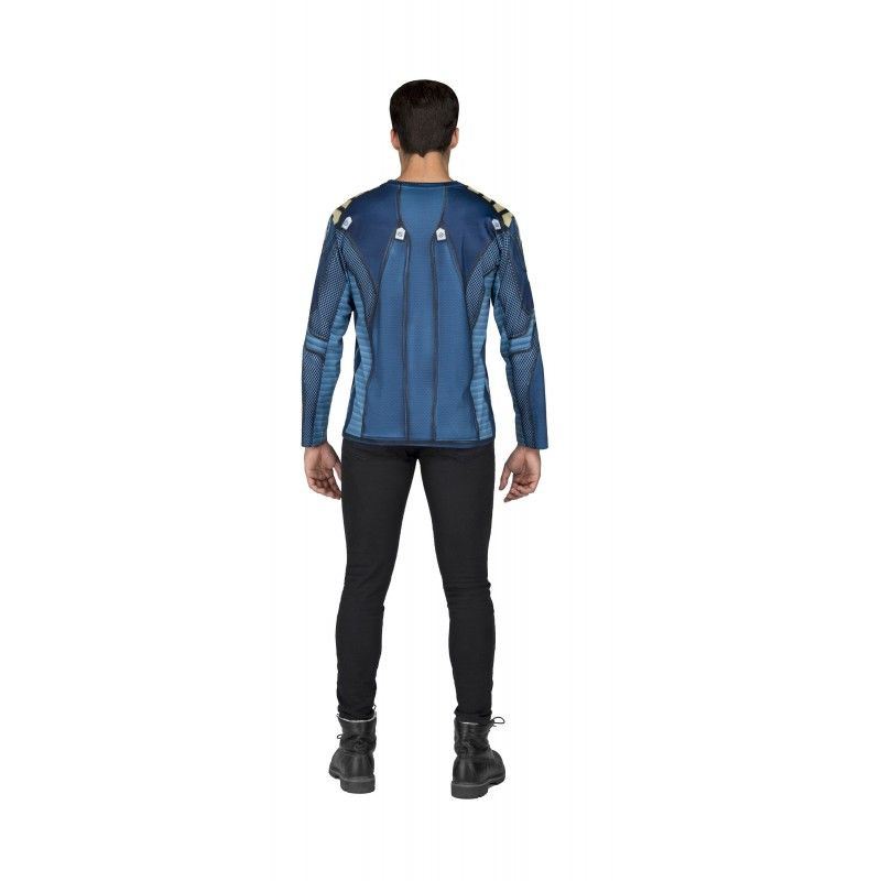 Espalda - Camiseta Disfraz de Chaqueta de Kirk de Star Trek para hombre