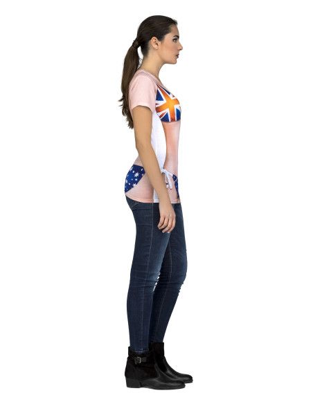 Perfil - Camiseta disfraz de Australiana en Bikini para Mujer