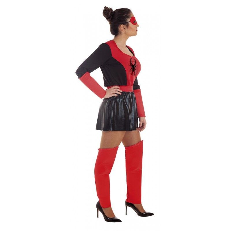 Perfil - Disfraz de Super Heroína Araña para Mujer