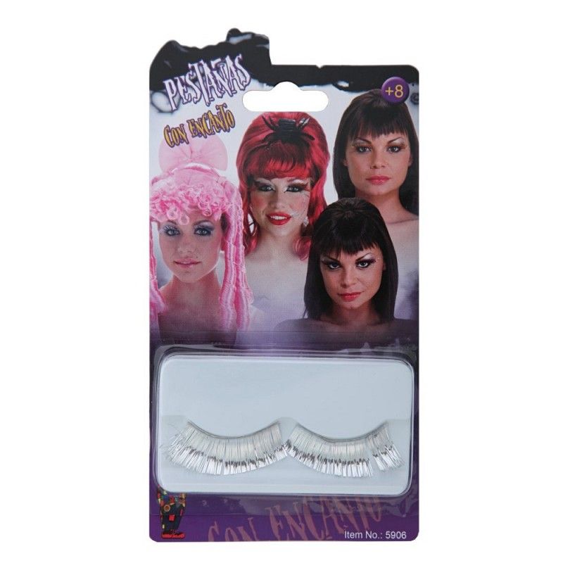 Pestañas - Disfraz de Mimo para Mujer