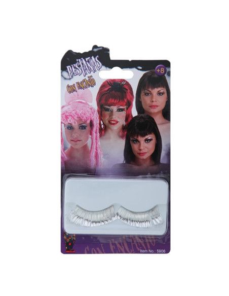 Pestañas - Disfraz de Mimo para Mujer