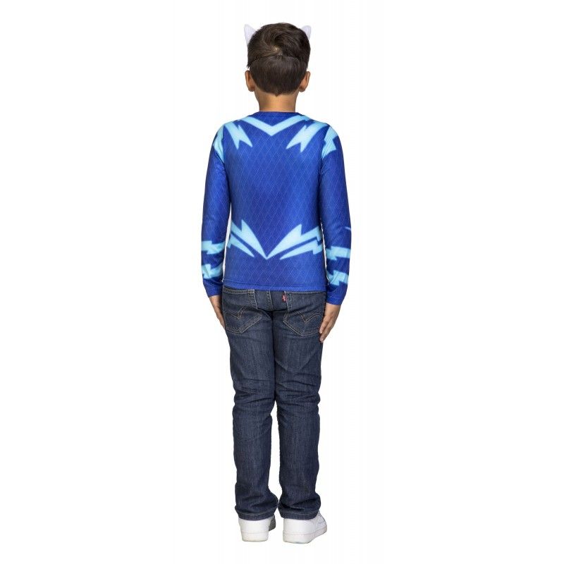 Espalda - Disfraz de Catboy de PJ Masks para Niño