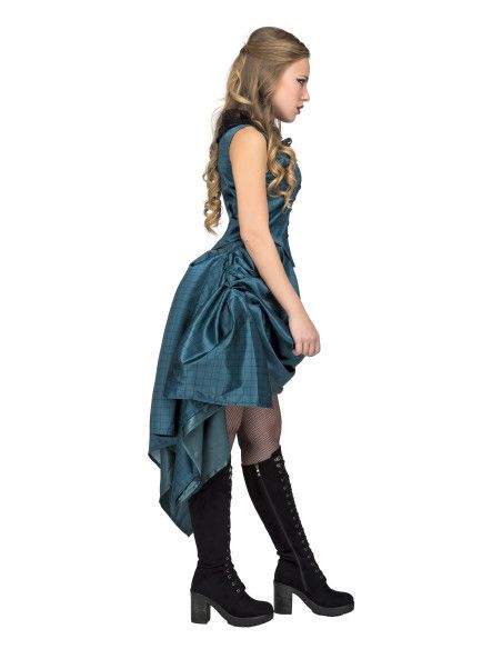 Pefil - Disfraz de Dama Azul de Salón para Mujer