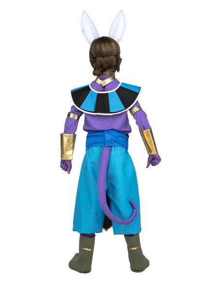 Espalda - Disfraz de Beerus de Dragón Ball™ para Niño