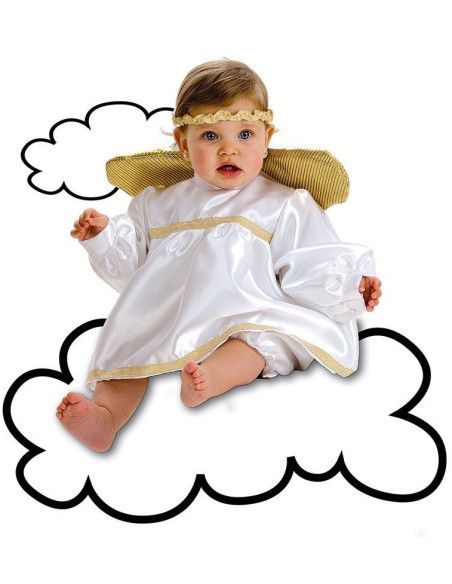 Disfraz de Ángelito Bebé - Disfraces de Navidad para Bebés Originales y Divertidos - MisterDisfraz.com