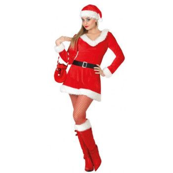 Disfraz de Mamá Noel Capucha Navidad Sexy - Disfraces Navidad Sexys - MisterDisfraz.com