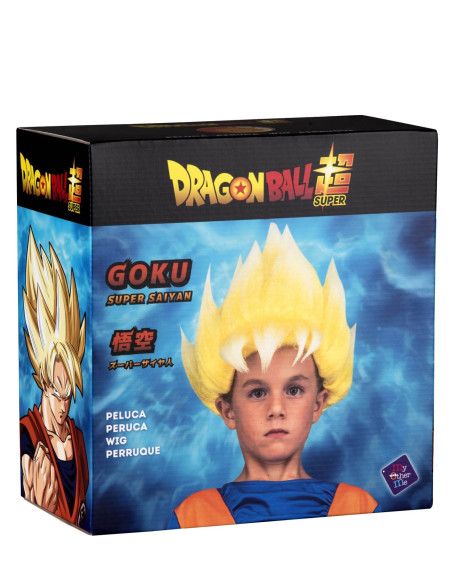Detalle - Peluca Sayan Son Goku Infantil