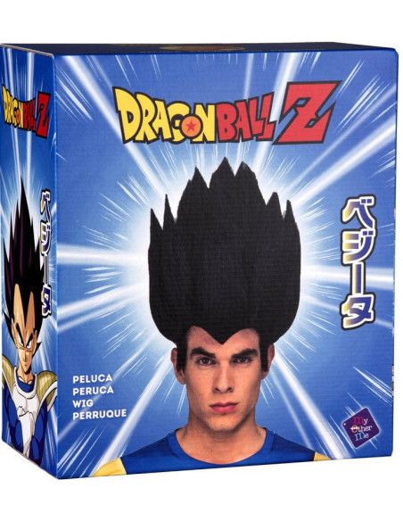 Peluca de Vegeta de Dragón Ball en caja para hombre