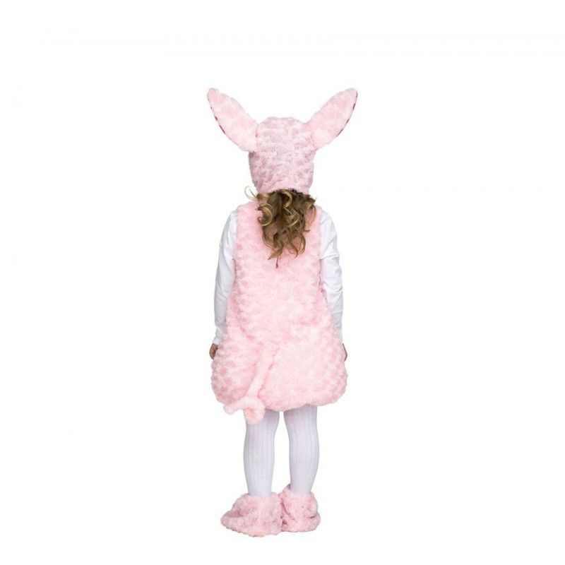 Espalda - Disfraz de Cerdito Peluche para Bebé