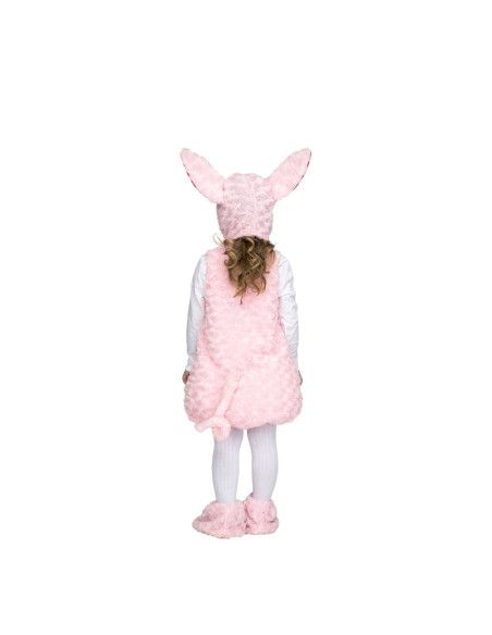 Espalda - Disfraz de Cerdito Peluche para Bebé